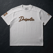 DREIZENTIA REVIER ROYAL – Cognac White | Boxy T-Shirt