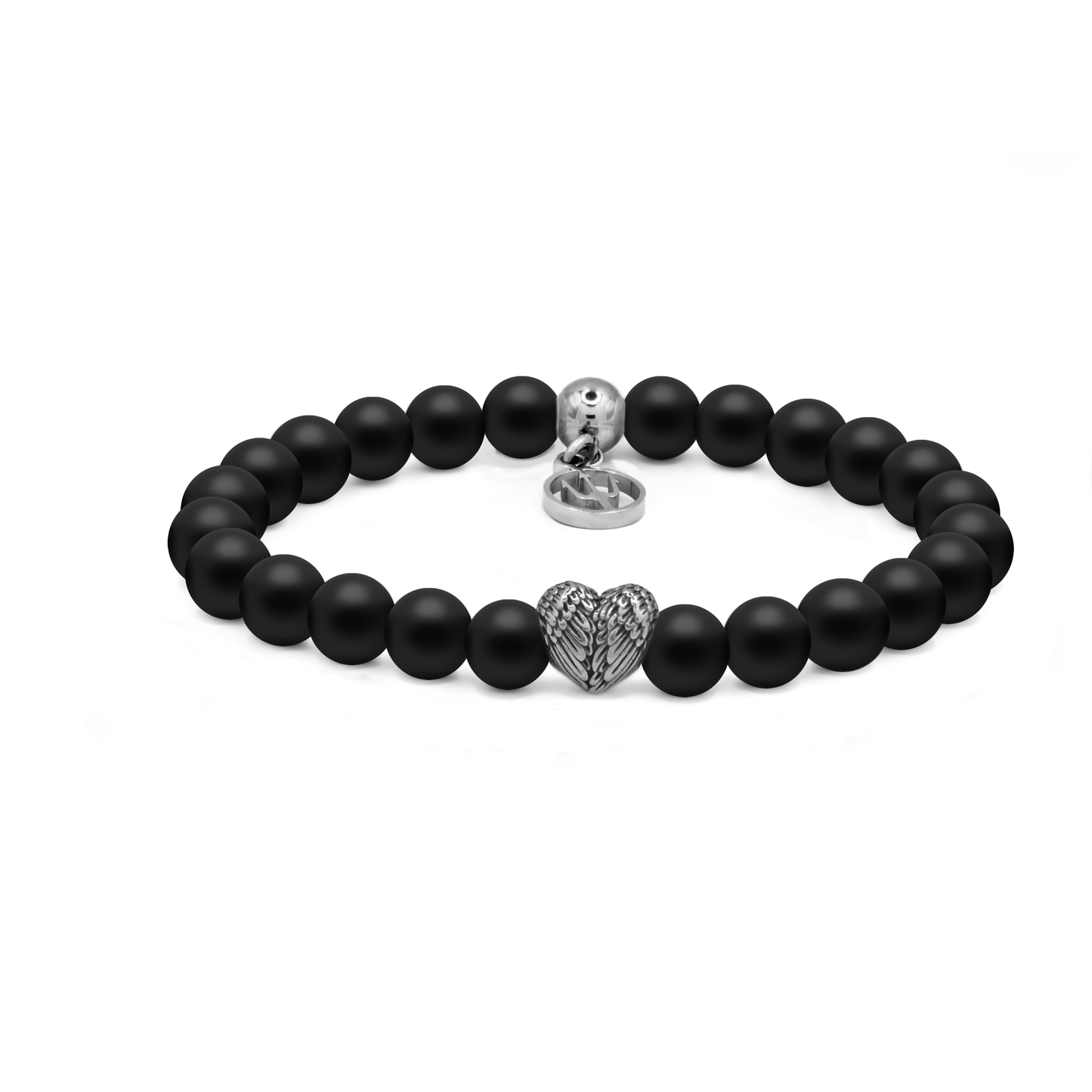 “Maskulines Perlenarmband aus matten, schwarzen Onyxperlen mit Edelstahl-Dreizack-Anhänger.”
• “Schwarzes Onyx-Armband für Herren, 8 mm matte Perlen mit Edelstahl-Dreizack und Perle.”
• “Stilvolles Herrenarmband aus Onyx und Edelstahl – ein kraftvolles Accessoire mit Symbolcharakter.”