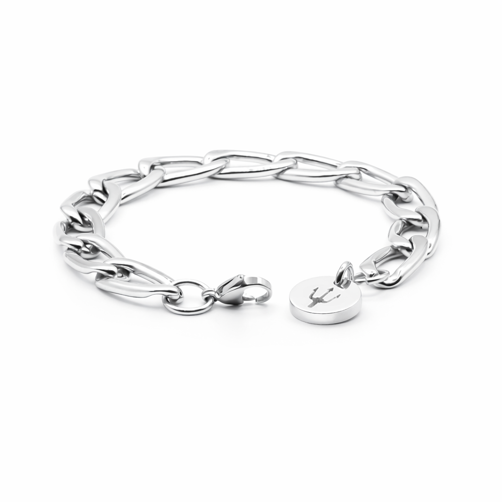Edelstahl Armband Signet