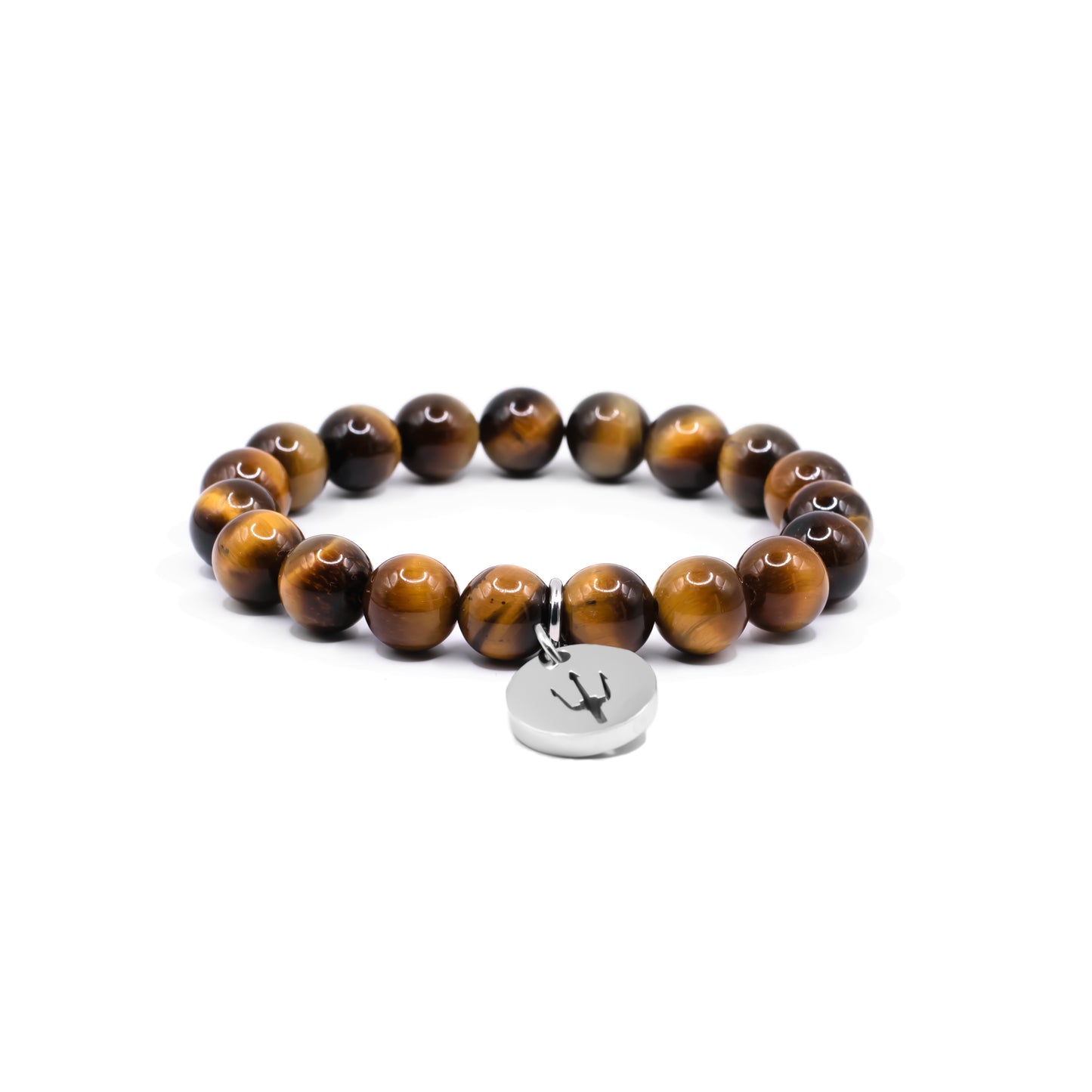 Charm Armband tigerauge