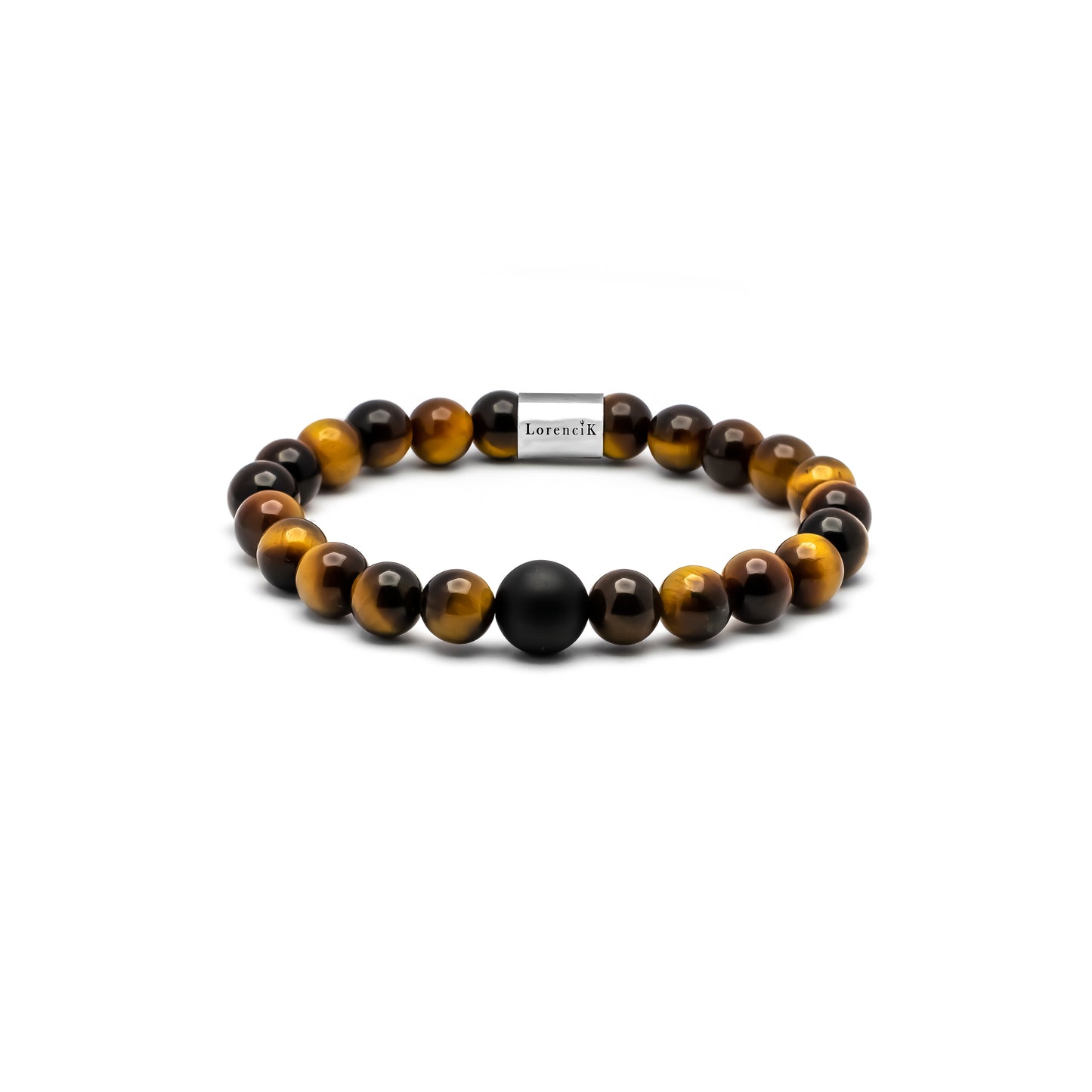 Perlenarmband Tigerauge Buddha Small