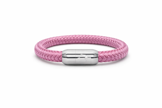 Nautic Force- Segeltauarmband “Blush Glow” Pink
