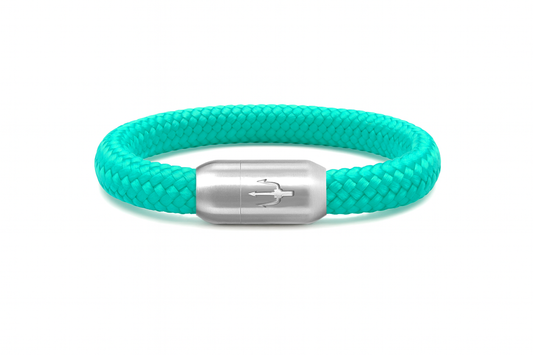 Nautic Force- Segeltauarmband "Mint Breeze" Mint Grün