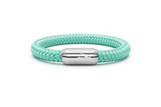 Nautic Force- Segeltauarmband "Mint Breeze" Mint Grün