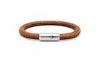 Puro Caramello – Lederarmband Herren Hellbraun 6mm | Handgefertigt