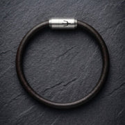 Puro Castagna – Lederarmband Herren Braun 6mm | Handgefertigt