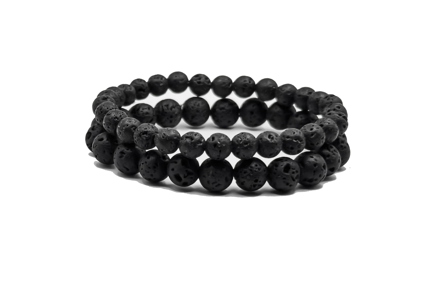 Perlenarmband ser Lavastein