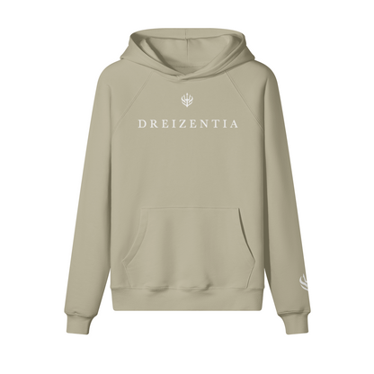 DREIZENTIA™ Signature Hoodie in Camel – Frontansicht
