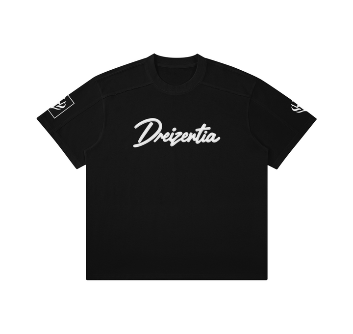 DREIZENTIA REVIER ROYAL – Black | Boxy T-Shirt