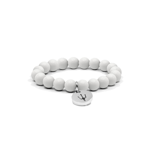 Charm-Perlenarmband  Perlen Malaysia 10mm 304 Edelstahl Charm Anhänger 15mmx0,7mm