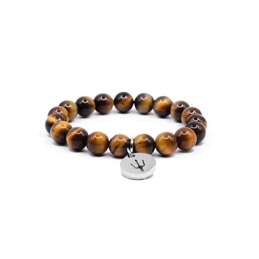 Charm Armband tigerauge